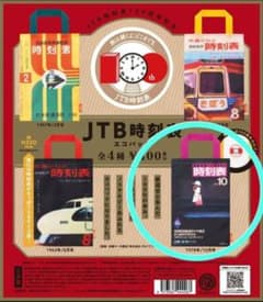 ケンエレファント　JTB時刻表　エコバッグ　国鉄のサムネイル