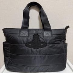 希少【ヴィヴィアンウエストウッド】フェルト ウール トートバッグ オーブ 黒 ☆極美品☆ヴィヴィアンウエストウッド フェルト オーブ トートバッグ