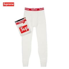 未使用品 supreme Hanes Thermal Pantのサムネイル