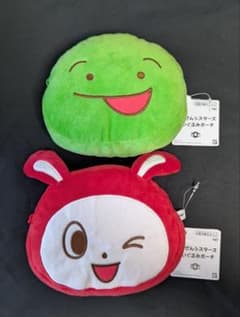 [미사용품] 마이젠 시스터즈 봉제인형 파우치 2종 세트