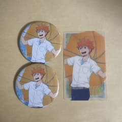ハイキュー 日向翔陽 缶バッジ カードセット - メルカリ