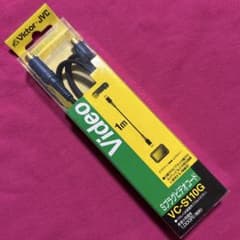 Victor ビクター JVC Sプラグビデオコード 1m - メルカリ