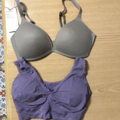 無印良品のブラジャーとナイトブラのサムネイル