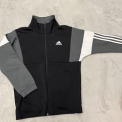 C*H様 adidas ジャージ 黒 グレーのサムネイル