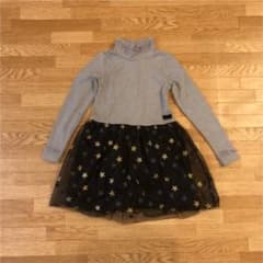 女の子130ワンピース  クリスマスにも＊のサムネイル