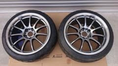 WORK エモーション11R 18インチ 9.5j オフセット+30 タイヤ付 - メルカリ