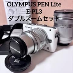 美品】OLYMPUS PEN Lite E-PL3 ダブルズームセット - メルカリ