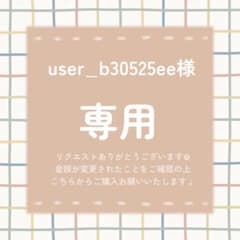 user_b30525ee様 リクエスト 4点 まとめ商品 - メルカリ