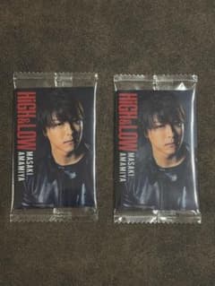 HiGH&LOW ウエハースカード 雨宮雅貴(EXILE TAKAHIRO)2枚のサムネイル