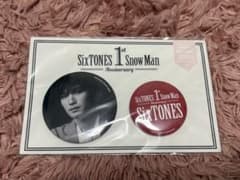 SixTONES 1st Anniversary 缶バッジ　ジェシーのサムネイル