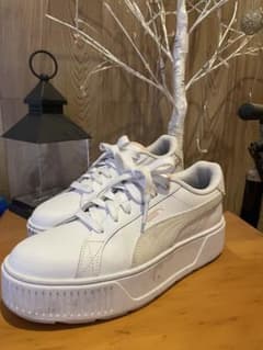 PUMA プラットフォームスニーカー ホワイトのサムネイル