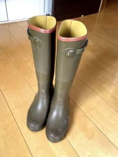 AIGLE エーグル【37】ロングレインブーツ カーのサムネイル