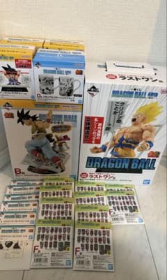 一番くじ　ドラゴンボール　40周年　B賞.ラストワン賞等　まとめ売りのサムネイル