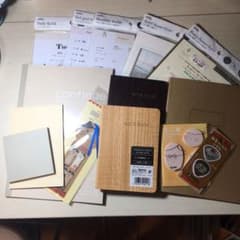 茶色系　文房具のサムネイル