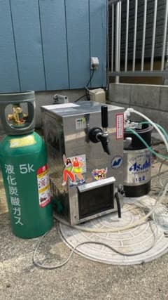 ビールサーバー1口生樽、ガスSETのサムネイル