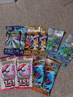最安ショップ比較】 【10パックまとめ売り】ポケモンカード 151