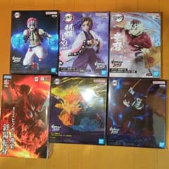 鬼滅の刃 フィギュア 6点セット - メルカリ