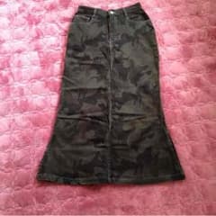 激安‼️迷彩柄ロングスカートのサムネイル