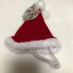 クリスマス サンタ帽子 猫用のサムネイル