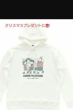 名探偵コナン キャラクター パーカー ホワイトのサムネイル