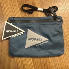 新品GRAMICCIand wanderサコッシュ