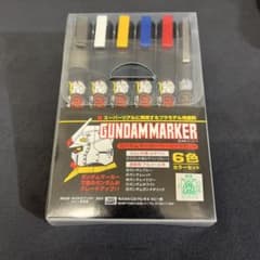 GSIクレオス ガンダムマーカーベーシック6色セット GMS105のサムネイル