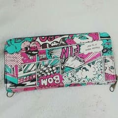 値下げ！アメコミ風 長財布のサムネイル