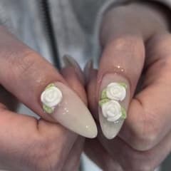 ネイルパーツ 薔薇 バラ 花 アンティーク 韓国ネイル ネイル バラのサムネイル