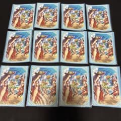 흰 고양이 TCG BOX 특전 슬리브 5장 x12