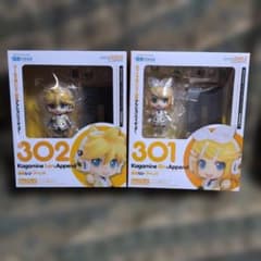 ねんどろいど 301 鏡音リン·アペンド ねんどろいど 302 鏡音レン