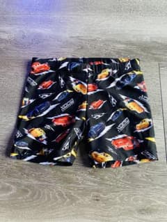 【美品・Disney正規品】キッズ 水着 120cm カーズ　男の子　ブラックのサムネイル