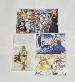 ポケマス バディーズダイカットステッカーセット N&ゼクロム 絵はがきのサムネイル