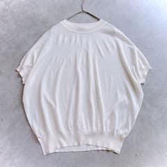 美品 LOHEN ローヘン ブライトヤーンクルーニット ホワイト 限定品 美品 LOHEN ローヘン ブライトヤーンクルーニット ホワイト 限定品