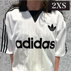 新品2XS】アディダス ゴーリートップ シャツ ホワイト サラハ着用