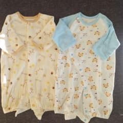 ロンパース２枚セット５０～６０サイズのサムネイル
