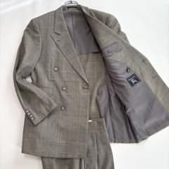 バーバリー ダブル 千鳥格子 スーツ セットアップ Mサイズ カジュアル