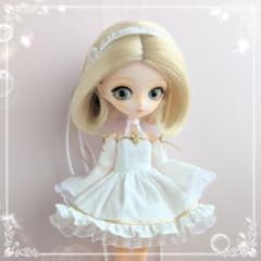 No.6[ハルモニア ブルーム アウトフィット]白のホルダーネックスドレスのサムネイル