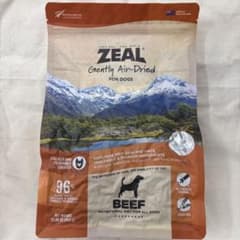 【ZEAL】Gently Air Dried Beef ドッグフード 960gのサムネイル