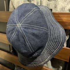 30s 40s m-37 デニムハット　ミルスペックタグ有りのサムネイル