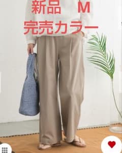 新品・タグ付き！レーヨンコットンイージーパンツ※アーバンリサーチドアーズのサムネイル
