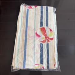※わ様専用！※レディース 浴衣 単品 手毬柄 白地のサムネイル