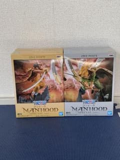 ONE PIECEフィギュア MANHOOD ロジャー、白ひげのサムネイル