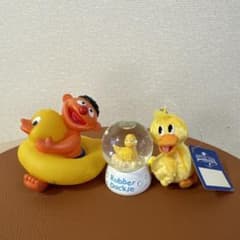 セサミストリート アーニー ラバーダッキー アヒル グッズ 3点セット