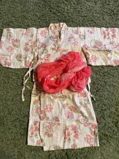 【美品】女の子★浴衣90㎝のサムネイル
