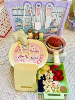 箱あり　リカちゃん まぜまぜポンポン ままごとキッチンのサムネイル