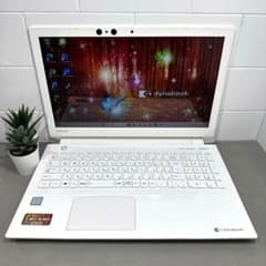 【高性能】東芝リュクスホワイト☘8世代i7☘メモリ16GB☘️SSD512GB 高性能】東芝ダイナブックリュクスホワイト☘8世代i7☘新品SSD512GB
