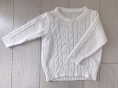 西松屋♡ケーブルニットセーター♡80のサムネイル