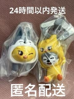スキズ　skzoo ガチャ ウルフチャン ポガリ つまんでつなげてますこっとのサムネイル