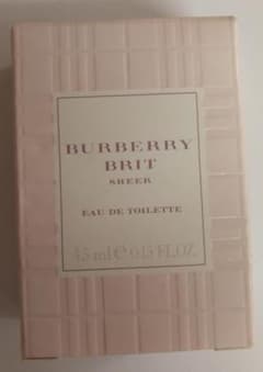 バーバリー ブリットシアーオードトワレ4.5ml　香水 新品 未使用　保管品のサムネイル