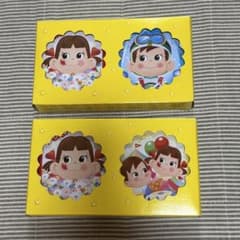 不二家 ペコちゃん ポコちゃん 缶ケース 2個セット 不二家 ペコちゃん ポコちゃん 缶ケース 4個セット - メルカリ